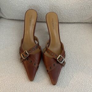 Tony Bianco Brown Women's Mules